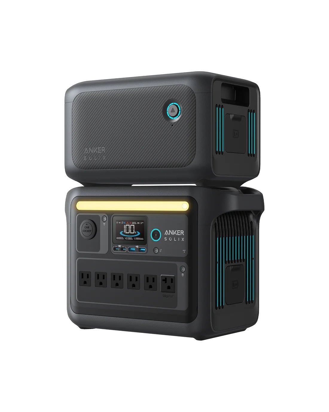 Anker SOLIX C1000X with Expansion Battery - Solar Generators and Power Stations Plus