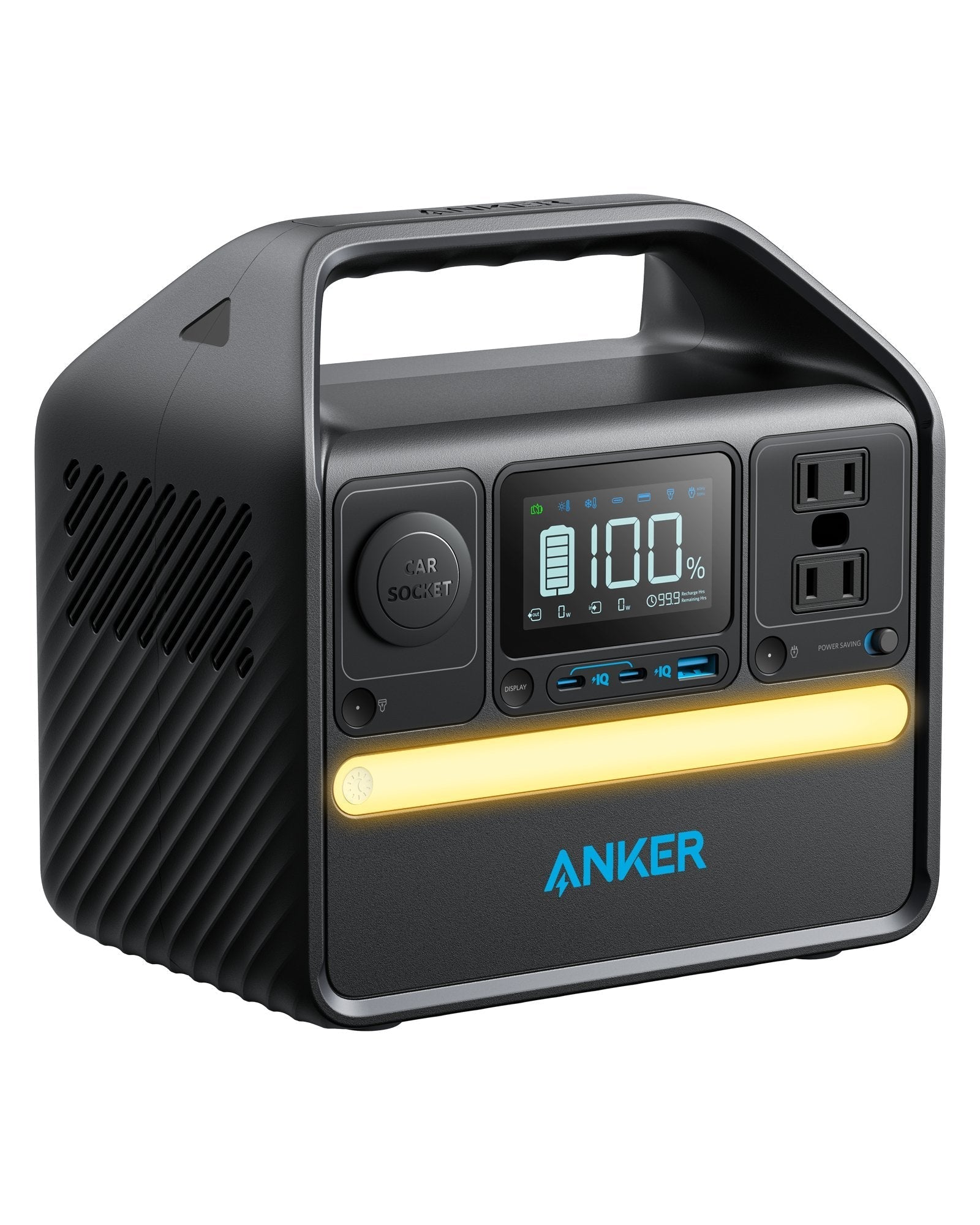 Refurbished Anker 522 Portable Power Station - 299Wh｜300W - Solar Generators and Power Stations Plus