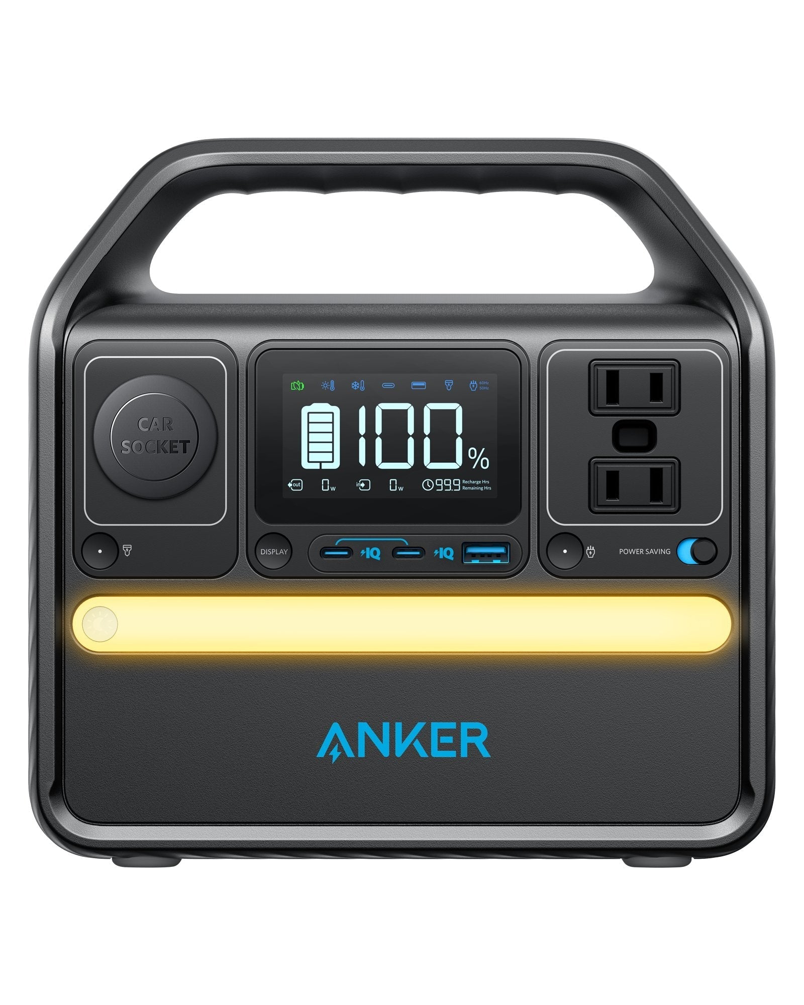 Refurbished Anker 522 Portable Power Station - 299Wh｜300W - Solar Generators and Power Stations Plus