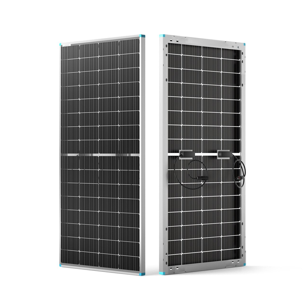 Renogy Bifacial 220 Watt 12 Volt Monocrystalline Solar Panel - Solar Generators and Power Stations Plus