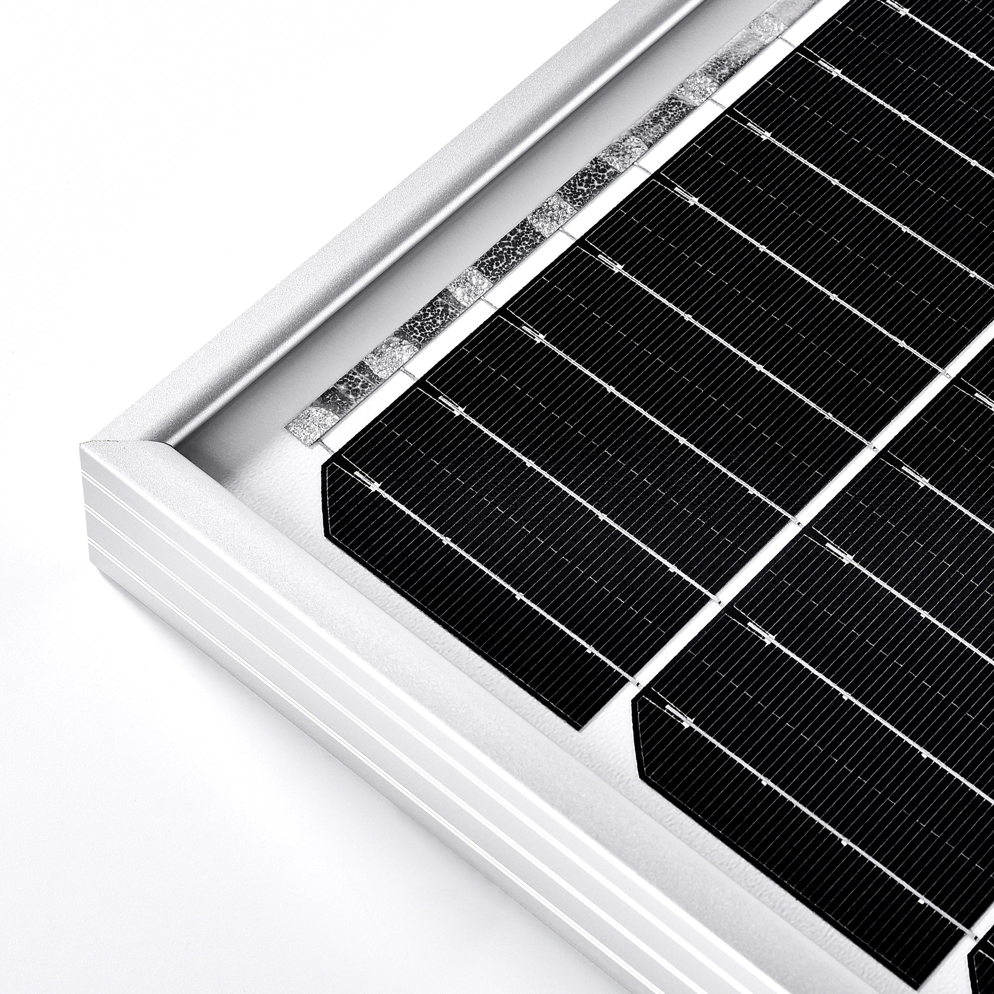 RICH SOLAR MEGA 150 Watt Monocrystalline Solar Panel | Best 12V Panel for RVs and Off-Grid - Solar Generators and Power Stations Plus