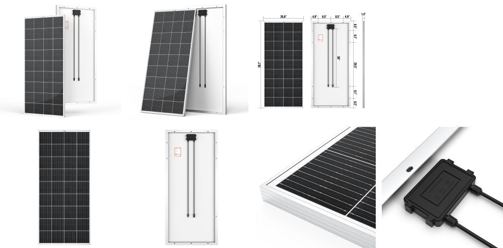 RICH SOLAR MEGA 200 Watt Monocrystalline Solar Panel - Solar Generators and Power Stations Plus