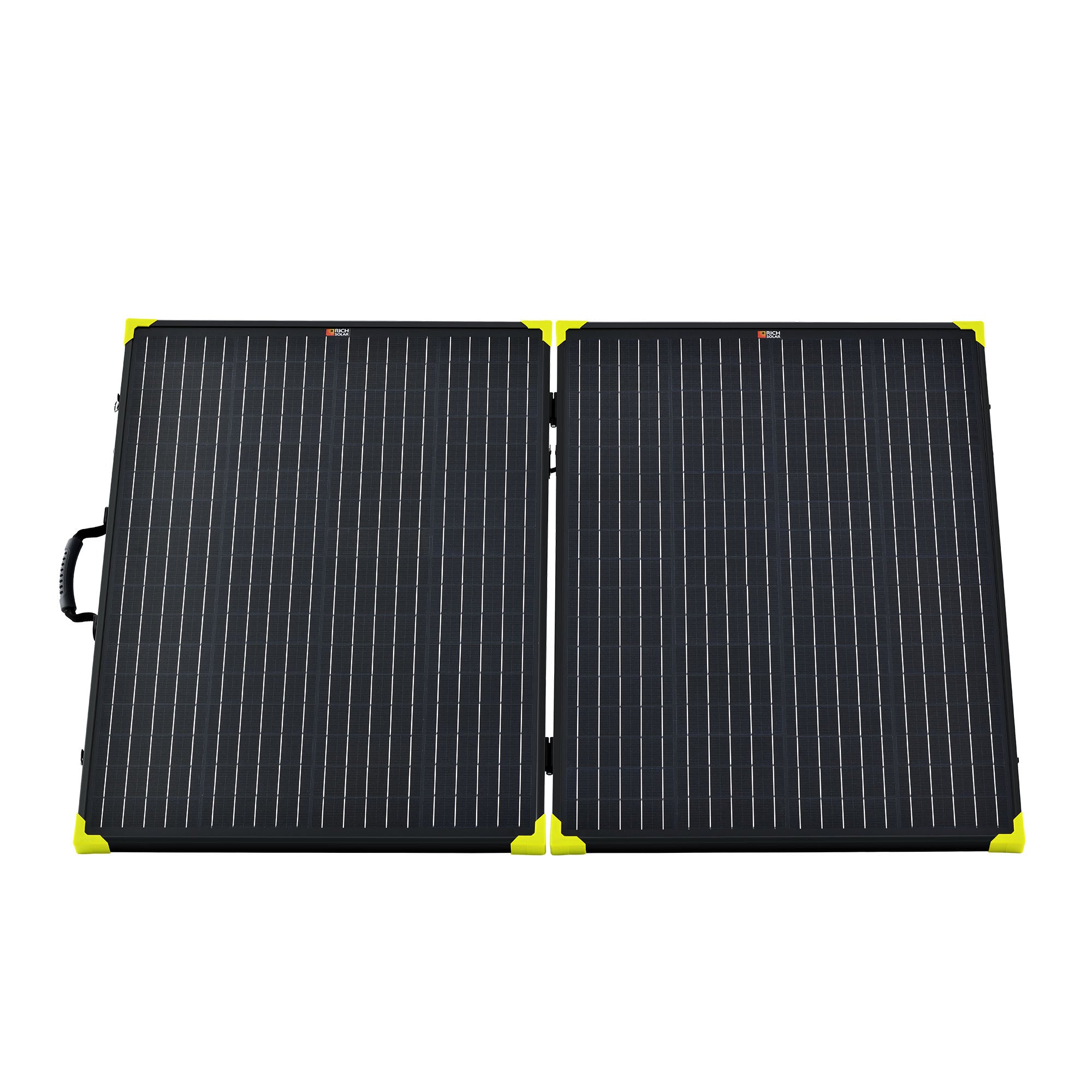 RICH SOLAR MEGA 200 Watt Portable Solar Panel Briefcase | Best 12V Panel for Solar Generators and Portable Power Stations - Solar Generators and Power Stations Plus