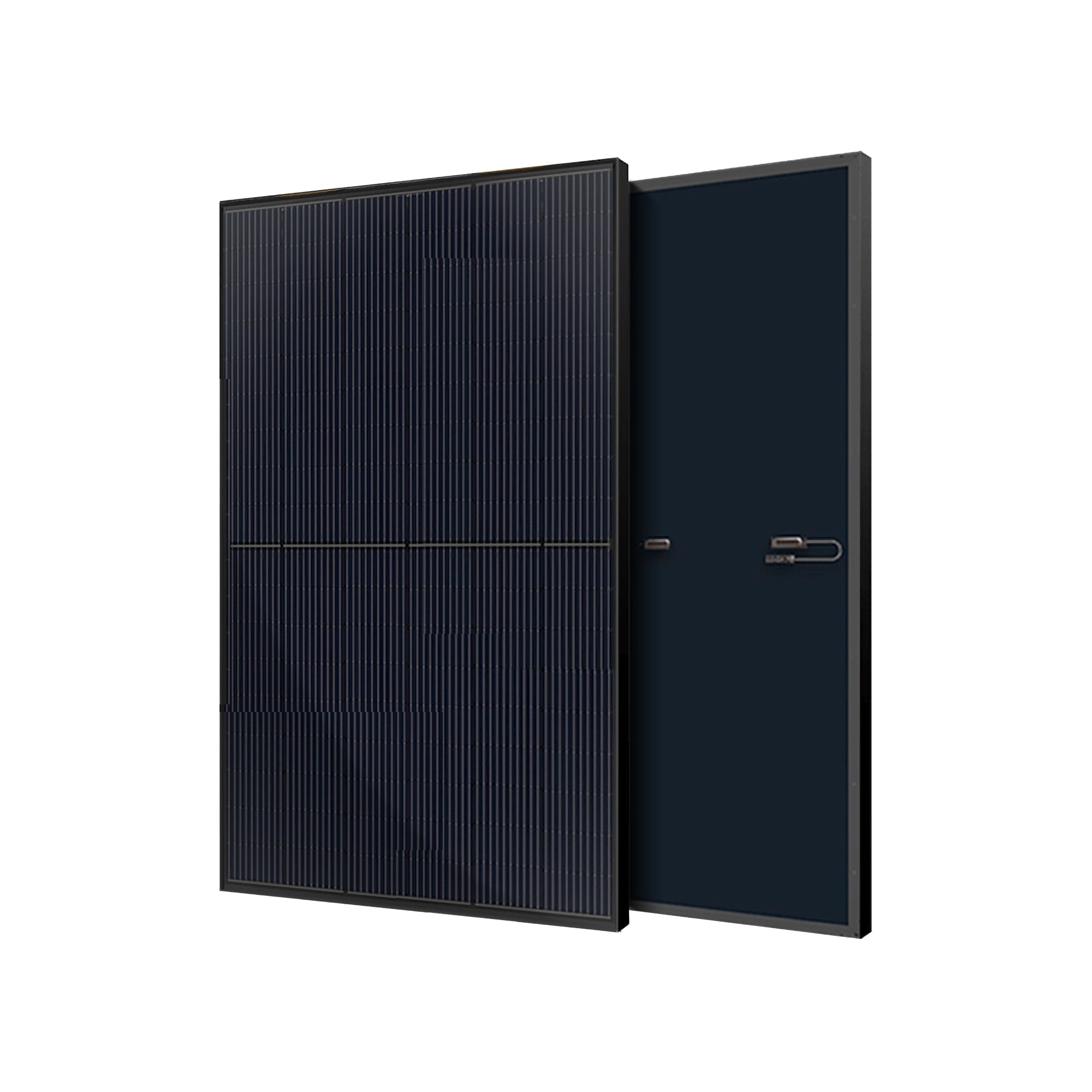 RICH SOLAR MEGA 410 Watt Monocrystalline Solar Panel (10pcs) | High Efficiency | Black Mono-facial Module | Grid-Tie | Off-Grid - Solar Generators and Power Stations Plus
