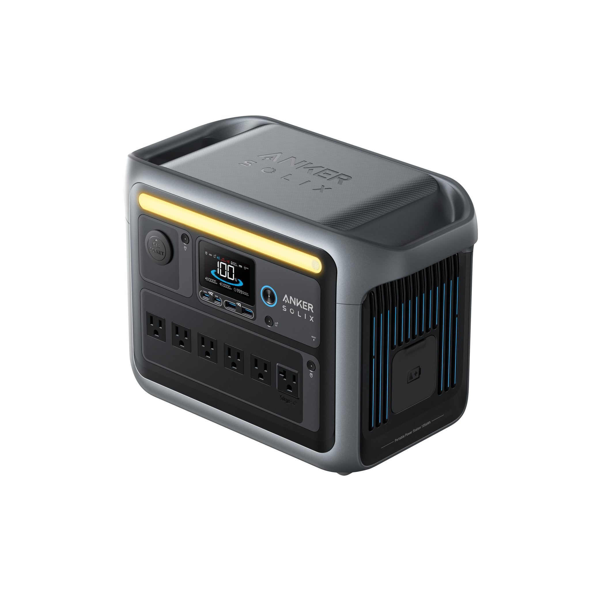 Anker SOLIX C1000X Portable Power Station - 1056Wh | 1800W - Solar Generators and Power Stations Plus
