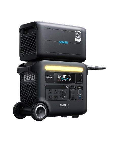 Anker SOLIX F2600 with Expansion Battery - 4608Wh | 2400W - Solar Generators and Power Stations Plus