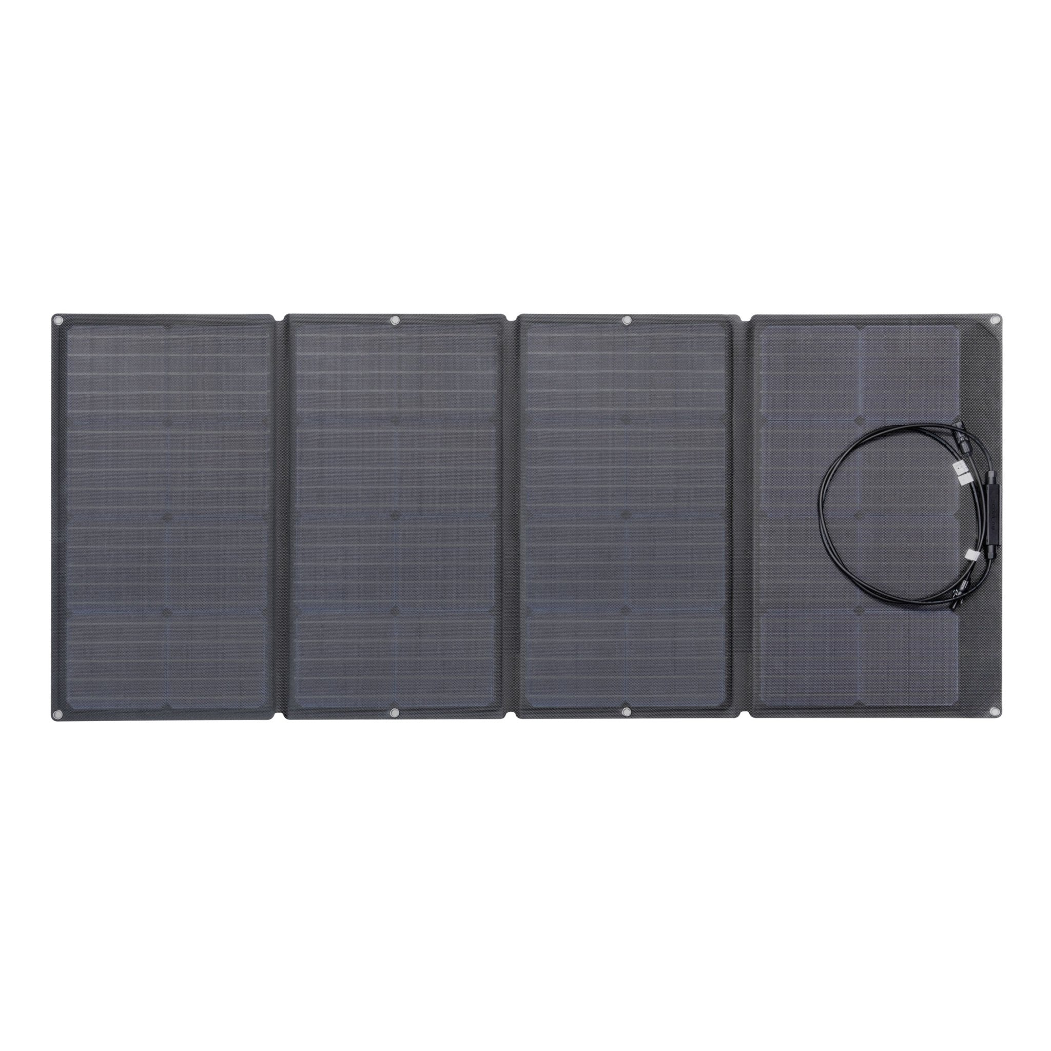EcoFlow 160W Portable Solar Panel - Solar Generators and Power Stations Plus