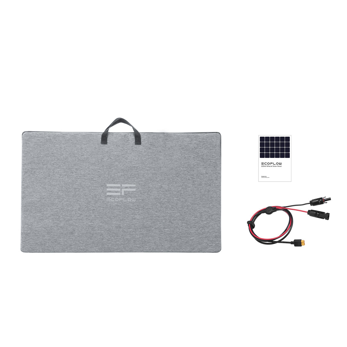 EcoFlow 220W Bifacial Portable Solar Panel - Solar Generators and Power Stations Plus